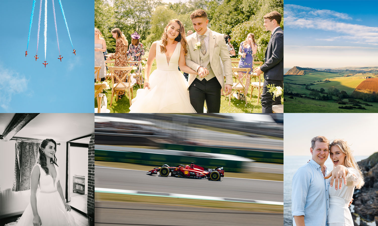 A selection of Sam Davies’ wedding, landscape, travel and event photography
