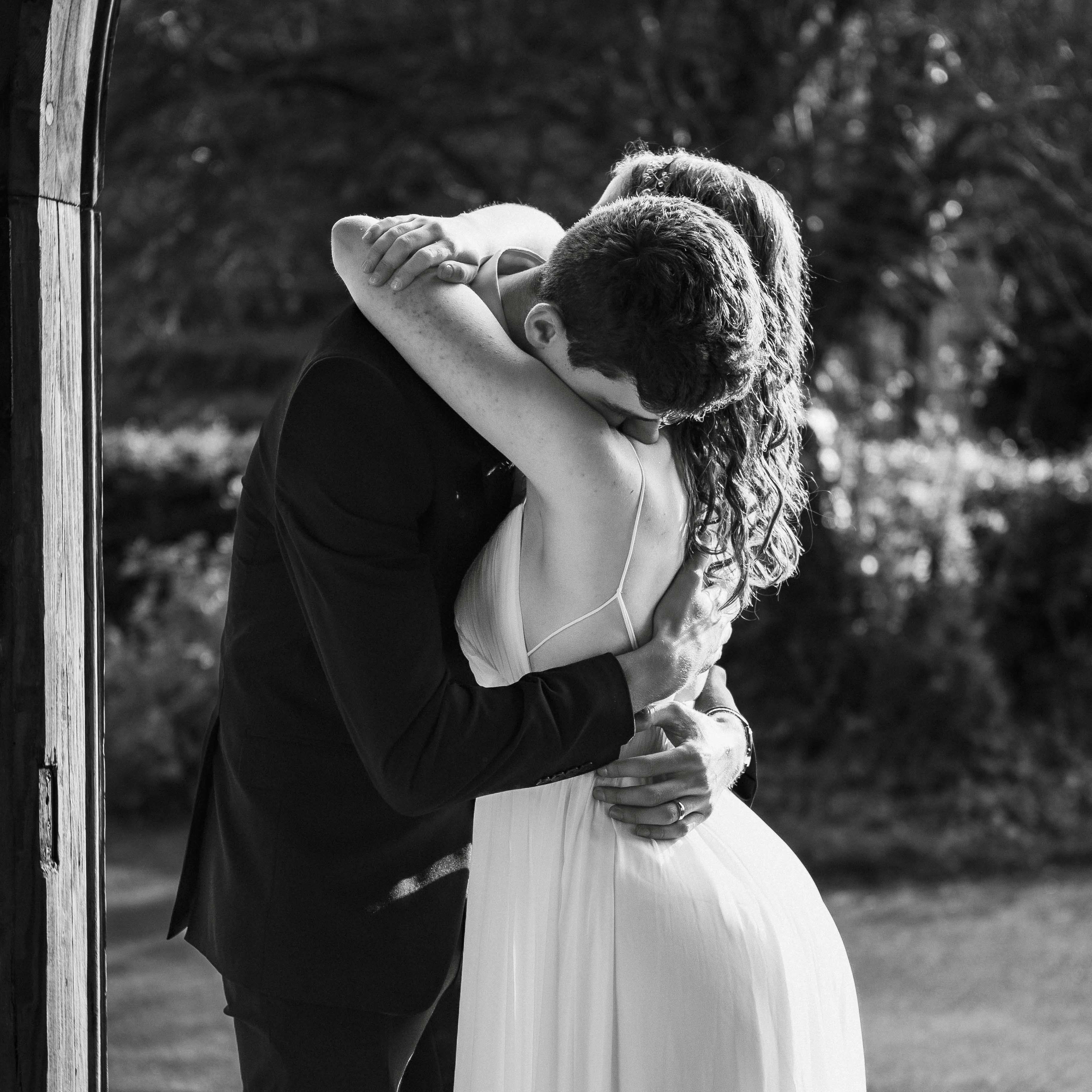 A couple photographed together